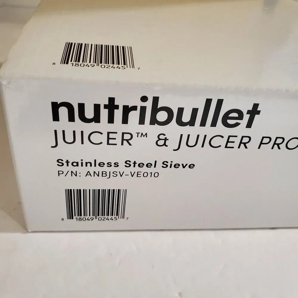 Genuine Nutribullet Stainless Steel Sieve Juicer & Juicer Pro ANBJSV-VE010 New